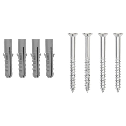 NNEVL Bike Rack for 6 Bikes Galvanised Steel