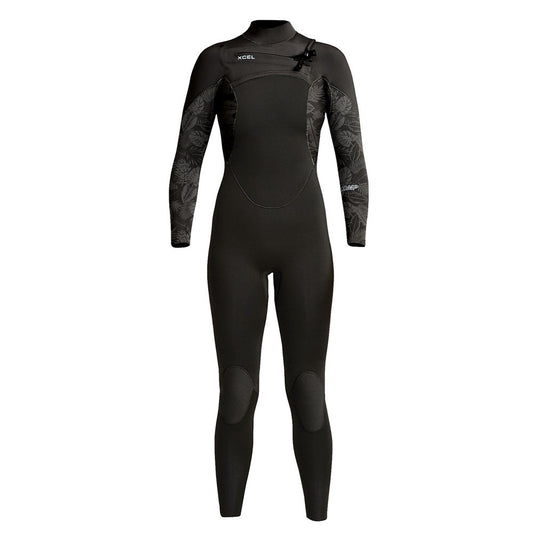 WOMENS COMP FRONT ZIP 4/3mm FULLSUIT