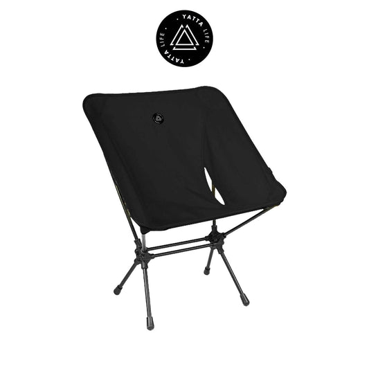Low Back Ultralight Folding Camping Chairs With Storage Pouch - Army Green